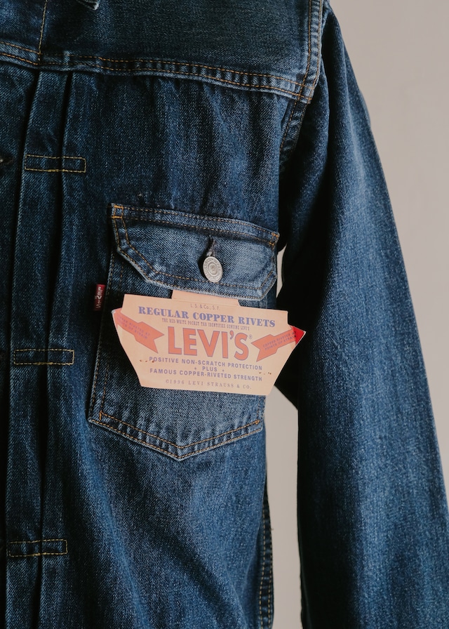99's Levi's 506XX 1st type selvage denim jacket made in Valencia factory