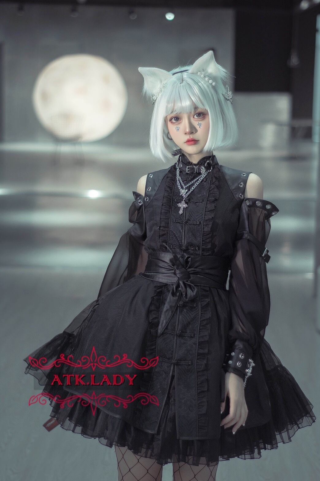 ATK.LADY】k2516 Black Rose【黒薔薇】インフルエンサー 投稿 youtube