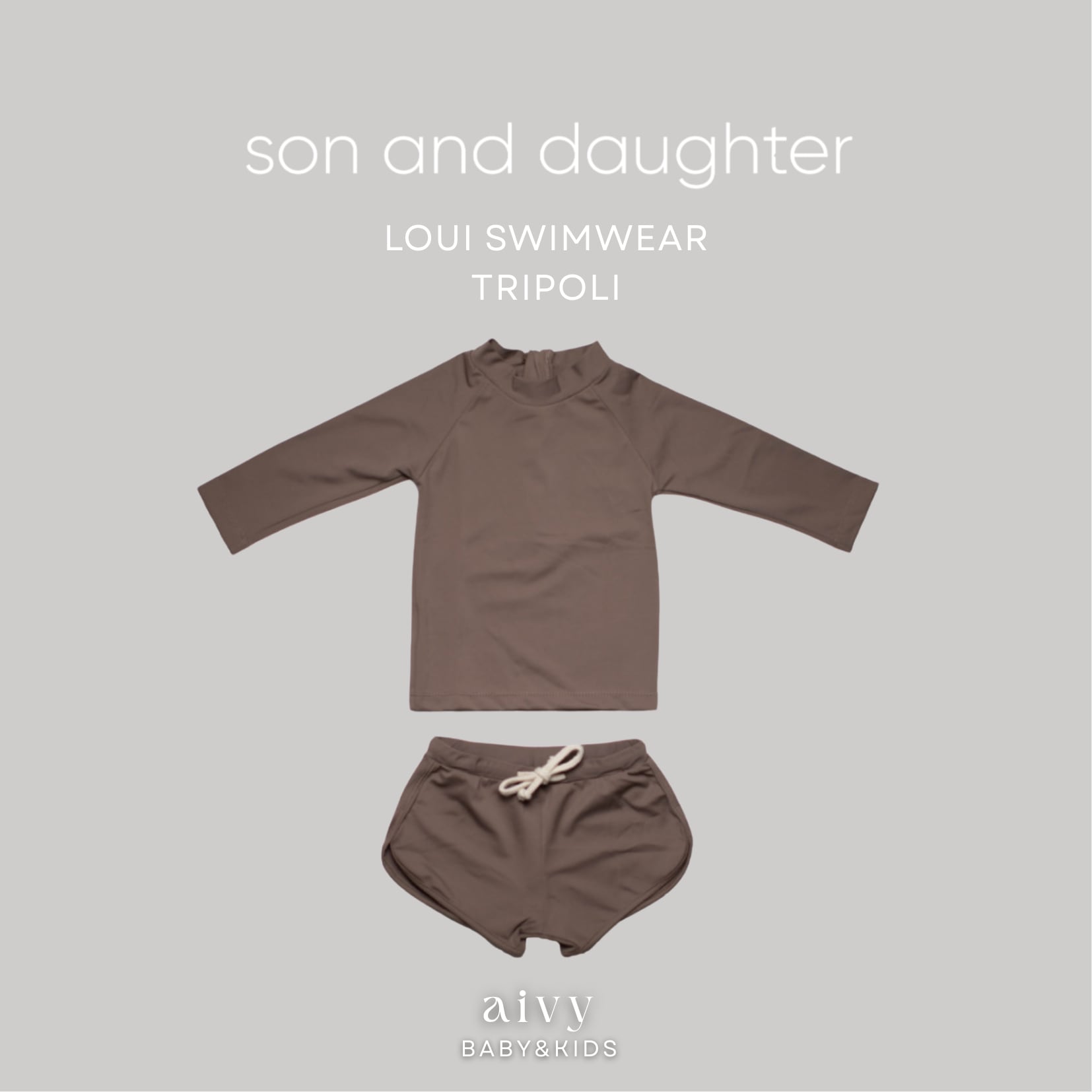 【即納/送料無料】son and daughter / Loui Swimwear - Tripoli