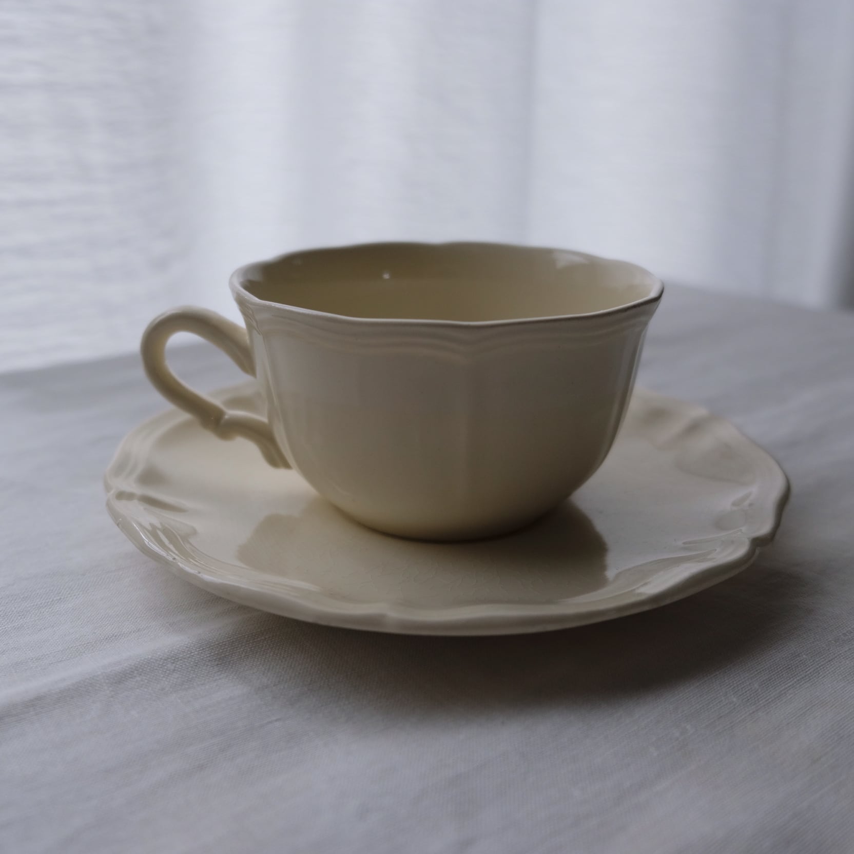 Sarreguemines chocolat cup ＆saucer（d） | Bonetat