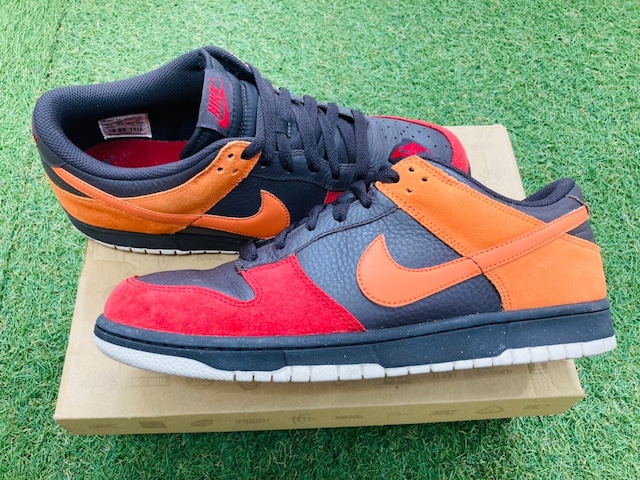 均一SALE‼ NIKE DUNK LOW CL TAR/ORANGE BLAZE 318020-082 29.5cm 35165