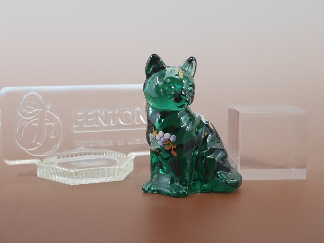 FENTON CAT　フェントン　猫　グリーン