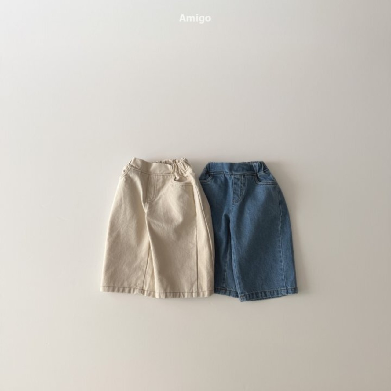 Amigo 26/SS ワイドデニムパンツ