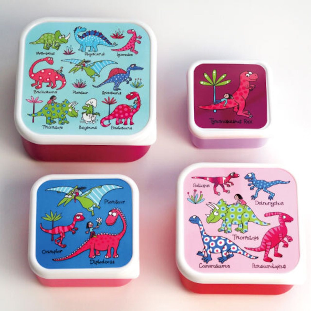 Snack Boxes Dino pink_45SK2