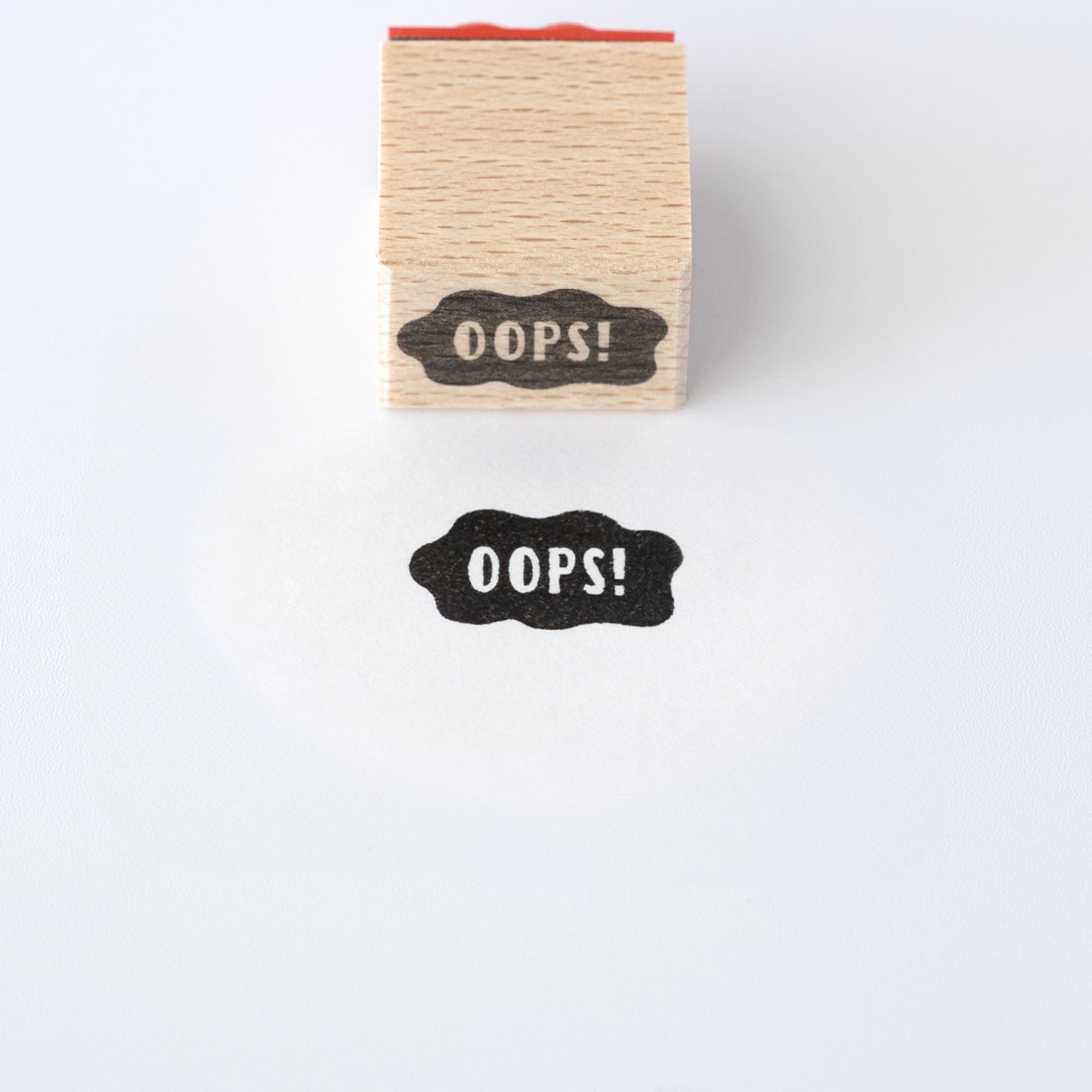 【吹き出しの文字】OOPS! | はんこ