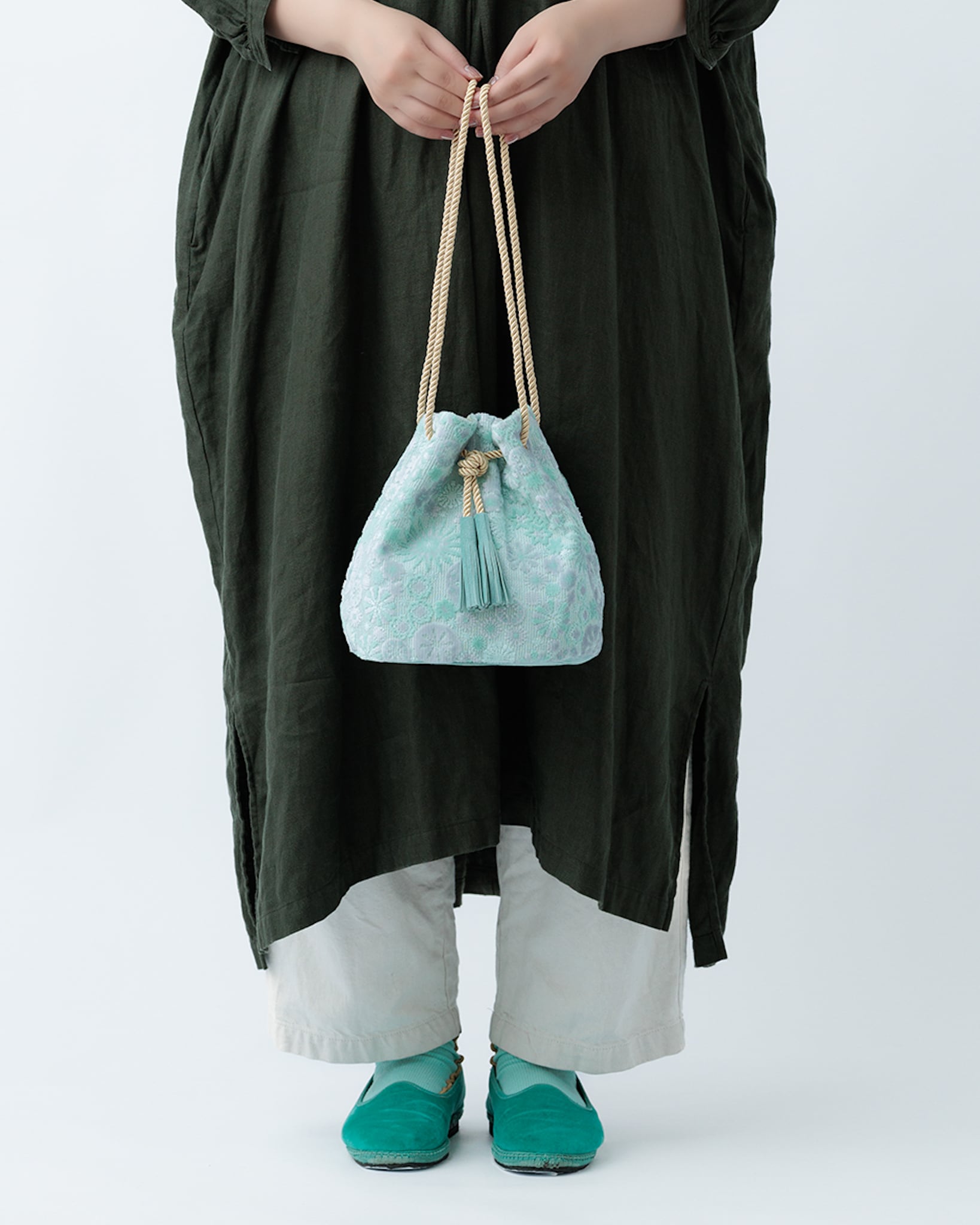 金華山巾着＜雪華―せっか―＞ | PUPU LAUKKU ププラウック