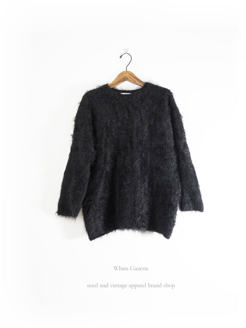2020 / Whim Gazette(ウィム ガゼット) カシミヤファープルオーバー