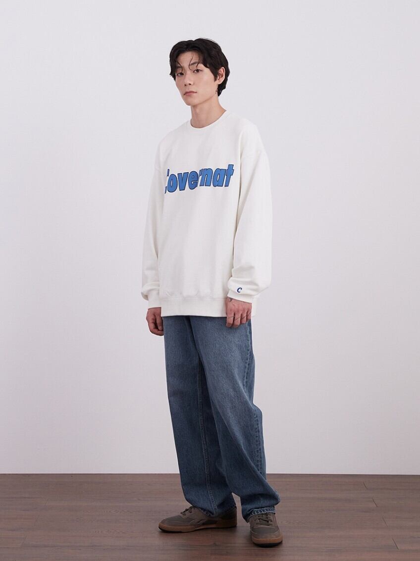 ★送料・関税込★COVERNAT★COMFORT LOGO SWEATSHIRT★ ☆NMIXX へウォン 着用!!【COVERNAT】COMFORT LOGO SWEATSHIRT