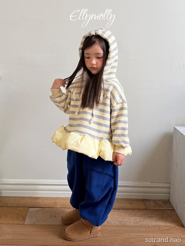 取寄:ELLYMOLLY ビーフフリースパンツ※送料無料