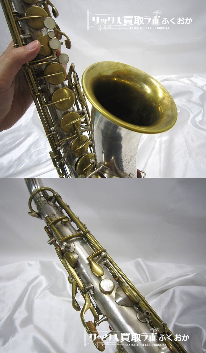 希少 Buescher TrueTone ソプラノサックス 金メッキ 希少 Buescher