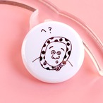 【CHIQON】ROUND 缶バッチ「へ?」