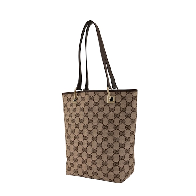 GUCCI グッチ GG ハンドバッグ ブラウン キャンバス トートバッグ 002.1099 2404 vintage ヴィンテージ オールド wc3de4