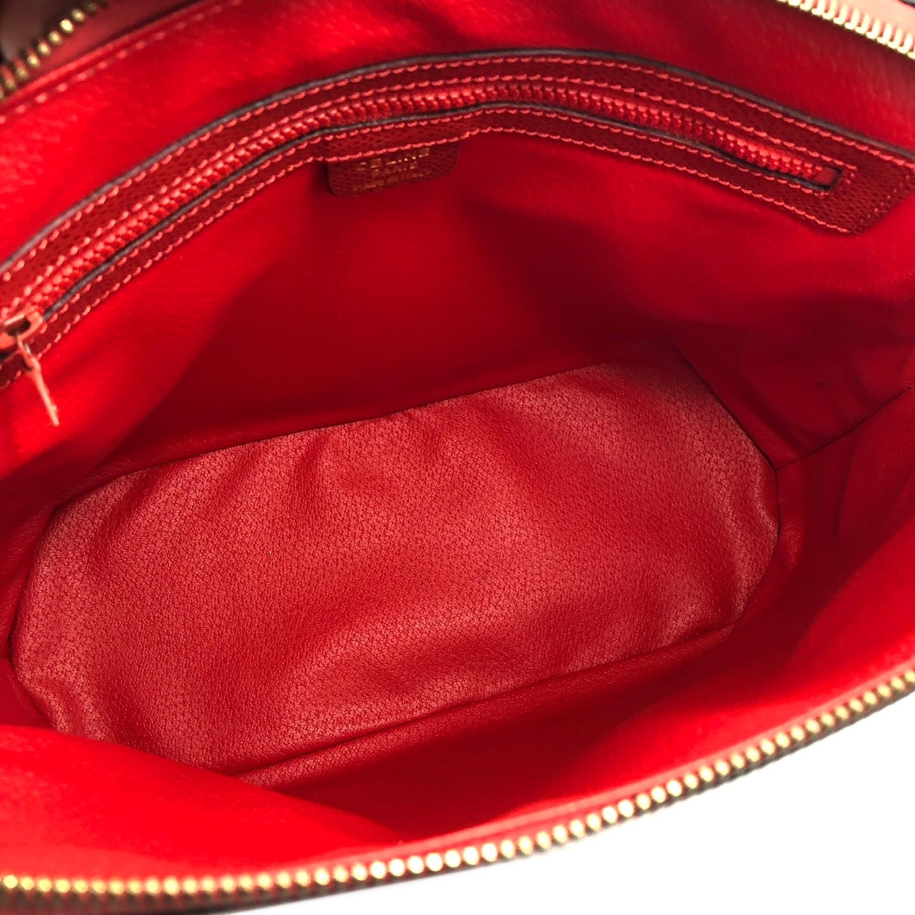 CELINE セリーヌ レザー ブガッティ 2WAY ショルダーバッグ CELINE セリーヌ レザー ブガッティ 2WAY ショルダーバッグ