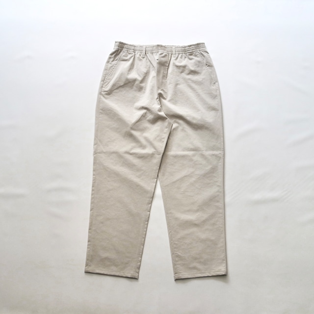 【LAMOND ラモンド】LINEN BLEND SEMI WIDE TROUSERS リネンブレンドセミワイドトラウザーズ LM-P-116-LI