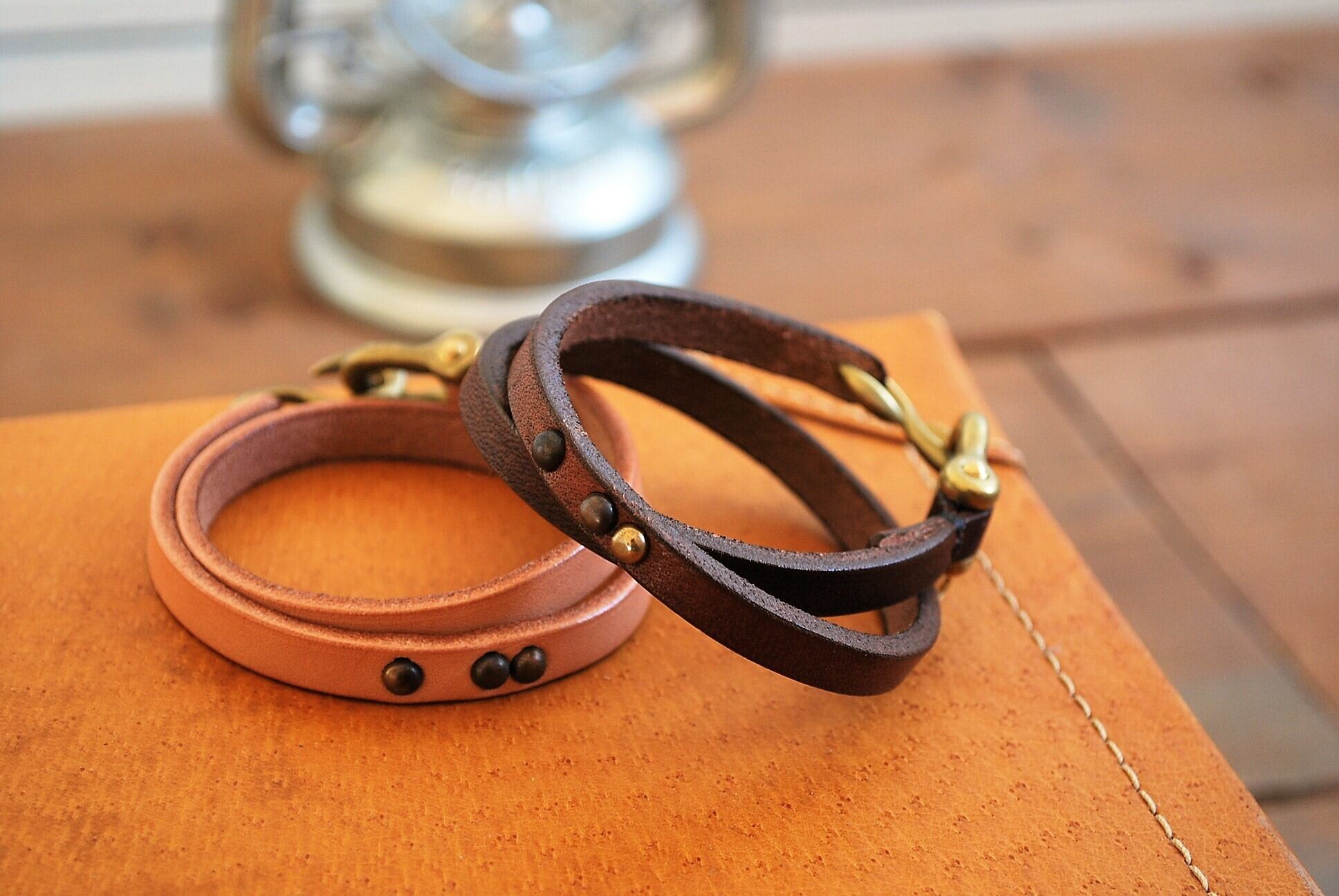 ブランドアクセサリー HERMES レザー ブレスレット エルメス 