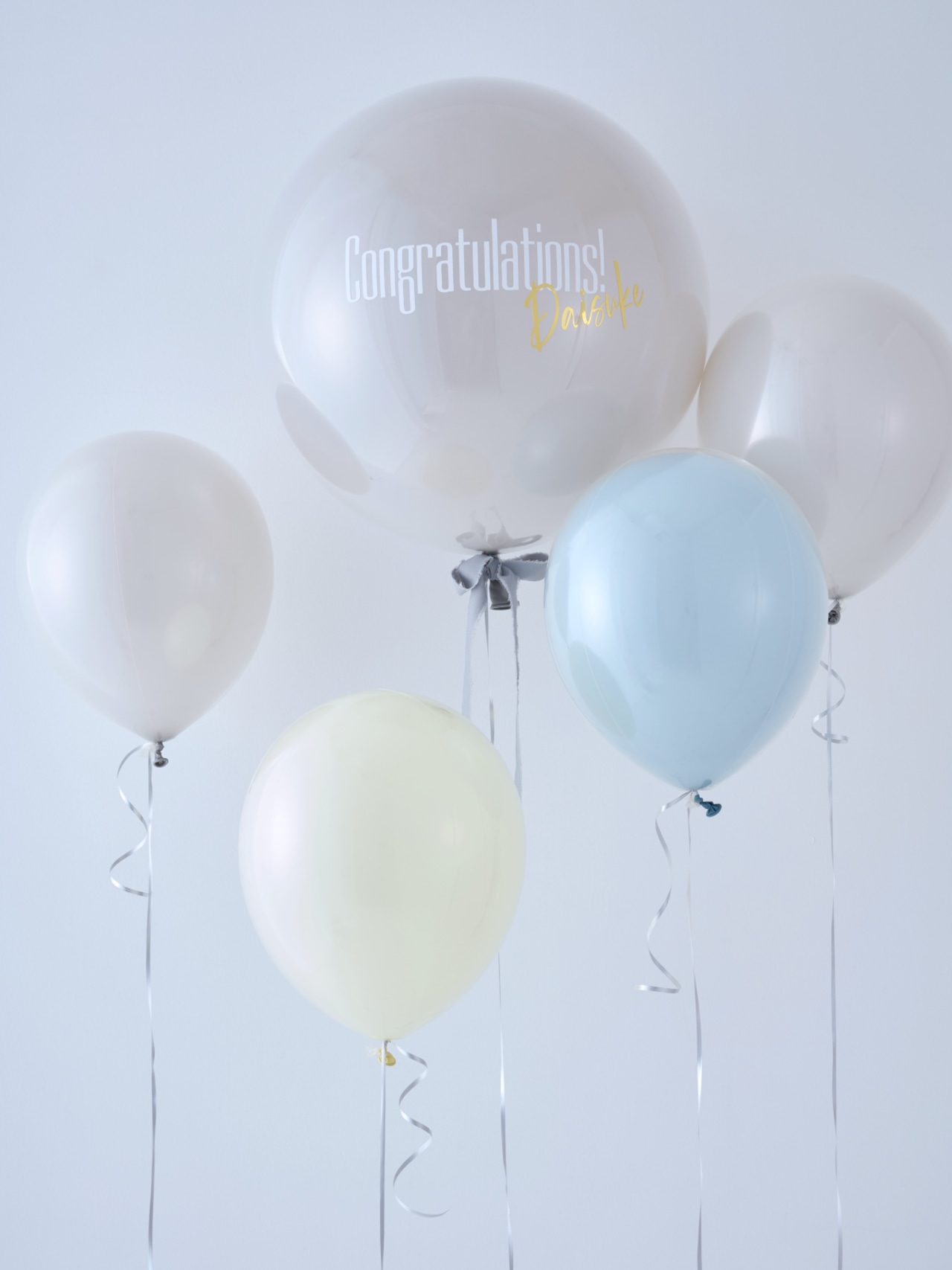 Partyバルーンコレクション レトロカラー グレー