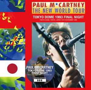 NEW PAUL McCARTNEY   TOKYO DOME 1993 FINAL NIGHT  2CDR  Free Shipping Japan Tour