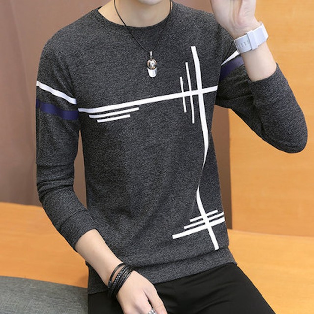 送料無料 Tシャツ 長袖 メンズ ティーシャツ インナー アメカジ トップス シンプル カ tps-1554