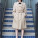 .Aquascutum GABARDINE COTTON TRENCH COAT WITH WOOL LINER/アクアスキュータムウールライナー付トレンチコート2000000006772