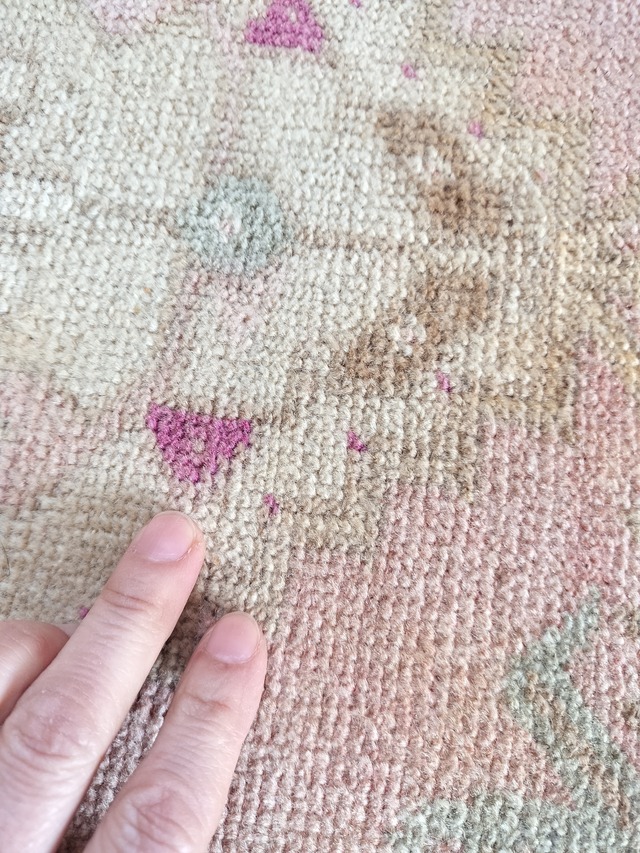 Turkish small rug 97✕47cm No.441