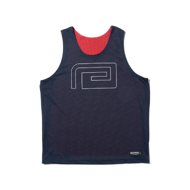 reversal】REVERSIBLE MESH GAME TANK TOP リバーシブル メッシュ