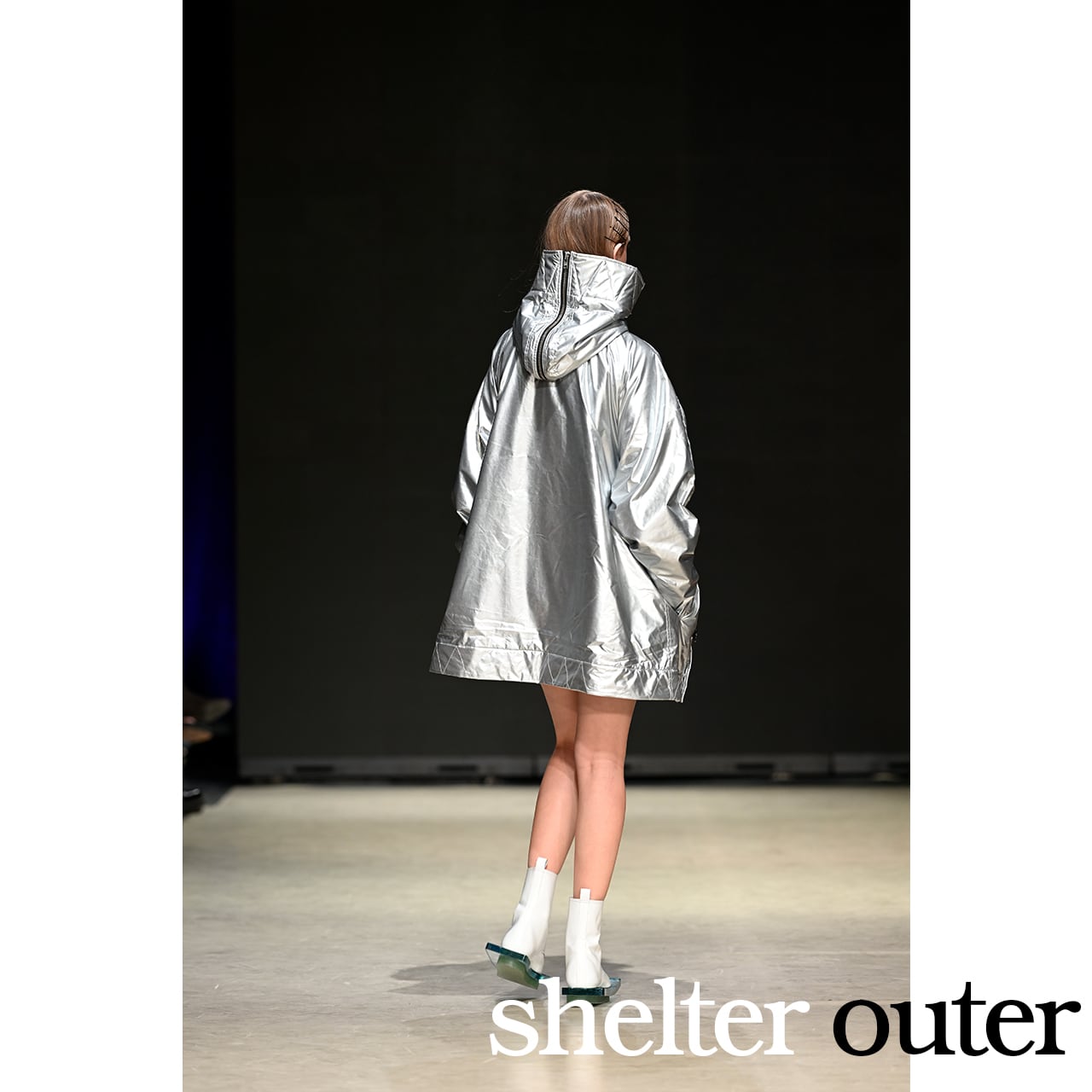 isxnot shelter outer シルバー　y3k モード shelter outer | isxnot