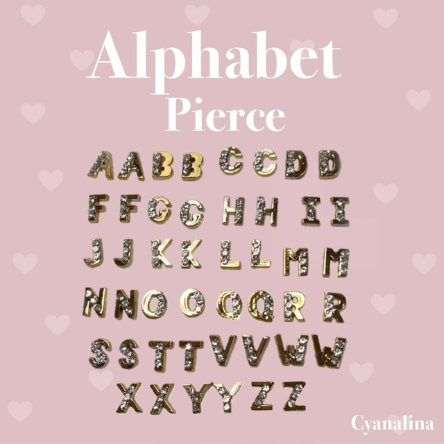 Alphabet pierce