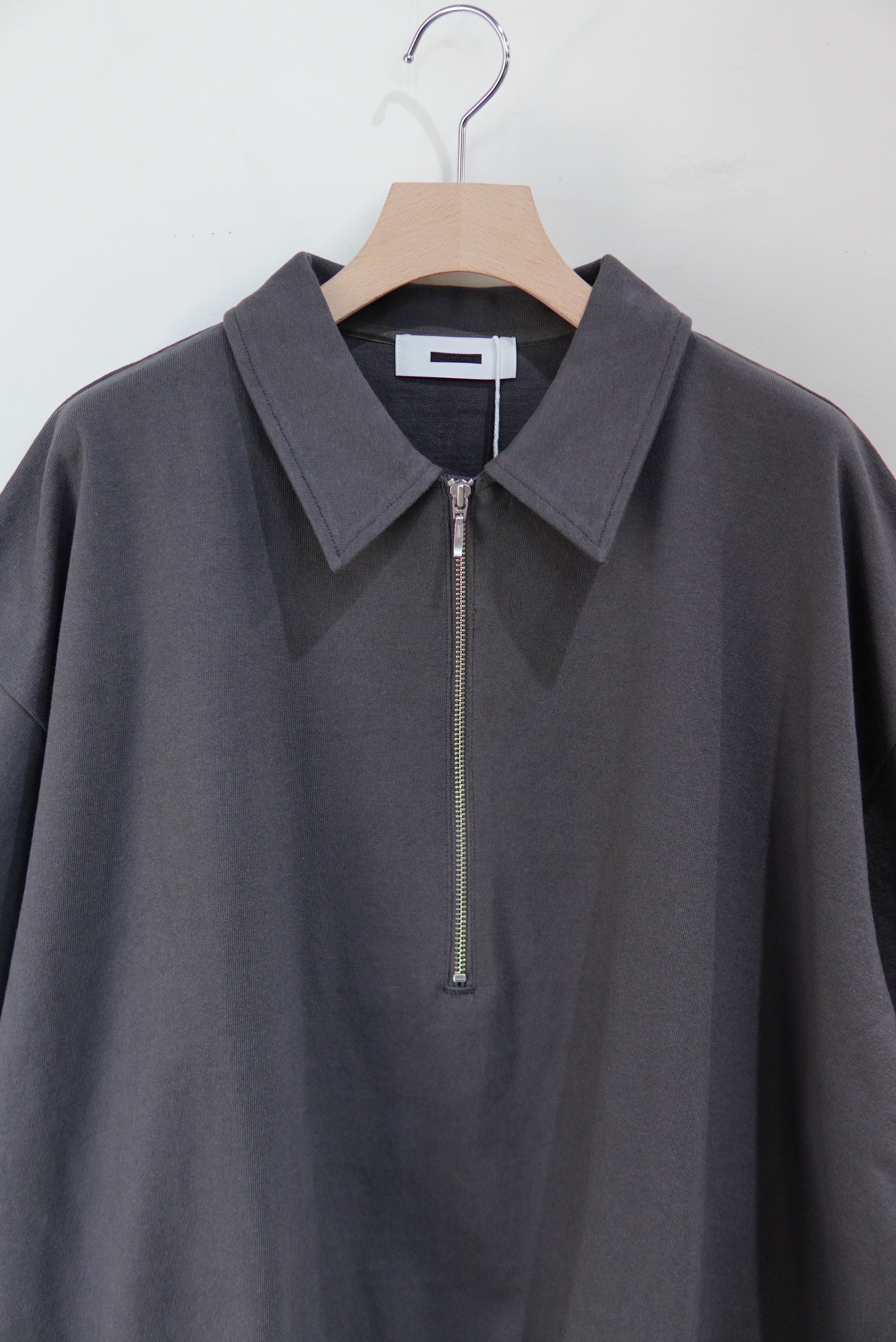 トップス REVERBERATE/HALF ZIP JERSEY SHORT SLEEVE REVERBEARTE / HALF ZIP JERSEY SHORT SLEEVE | POETRY