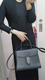 【正規購入証明書付】2016年デルヴォー ブリヨン MM ボックスカーフ DELVAUX thumbnail 14