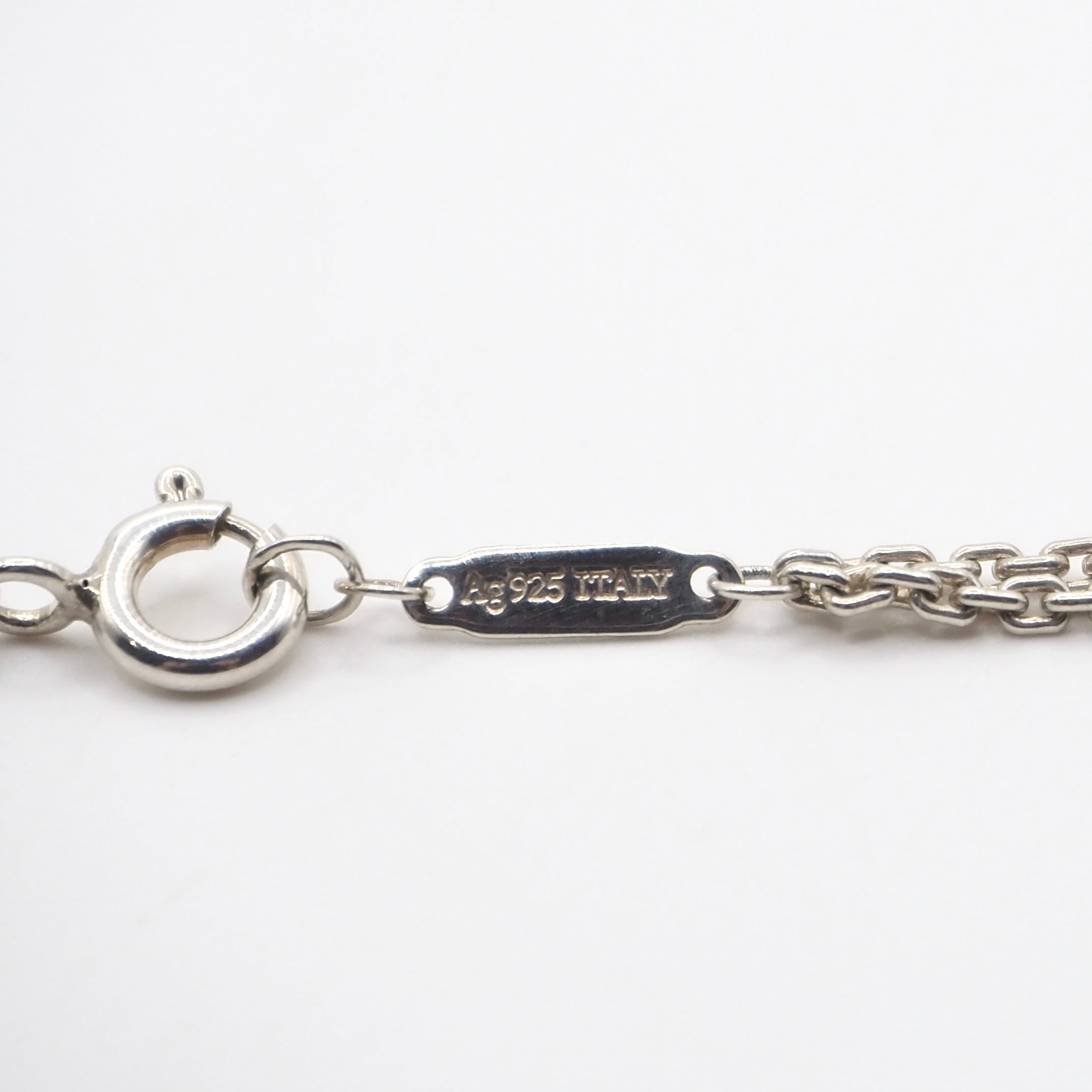 Tiffany&Co. ハードウェアダブルリンク ネックレス シルバー925
