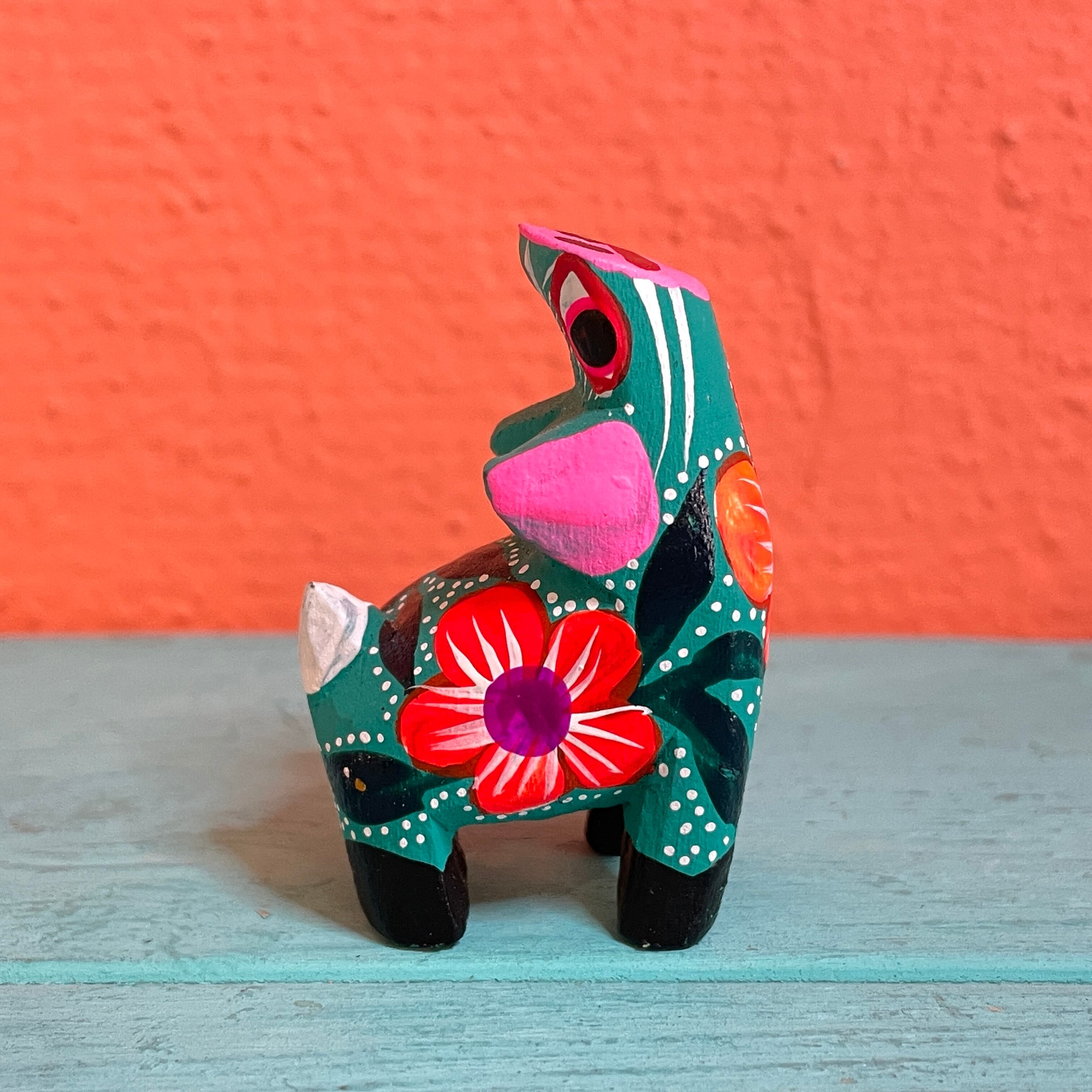 オアハカウッドカービング アレブリヘス ブタ Oaxaca Wood Carving