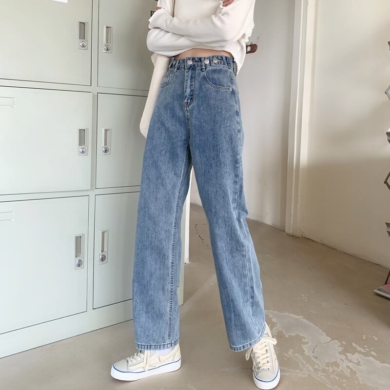 ジーンズ スプリングルーズパンツ 薄手 春物 スーパーモール83838563644