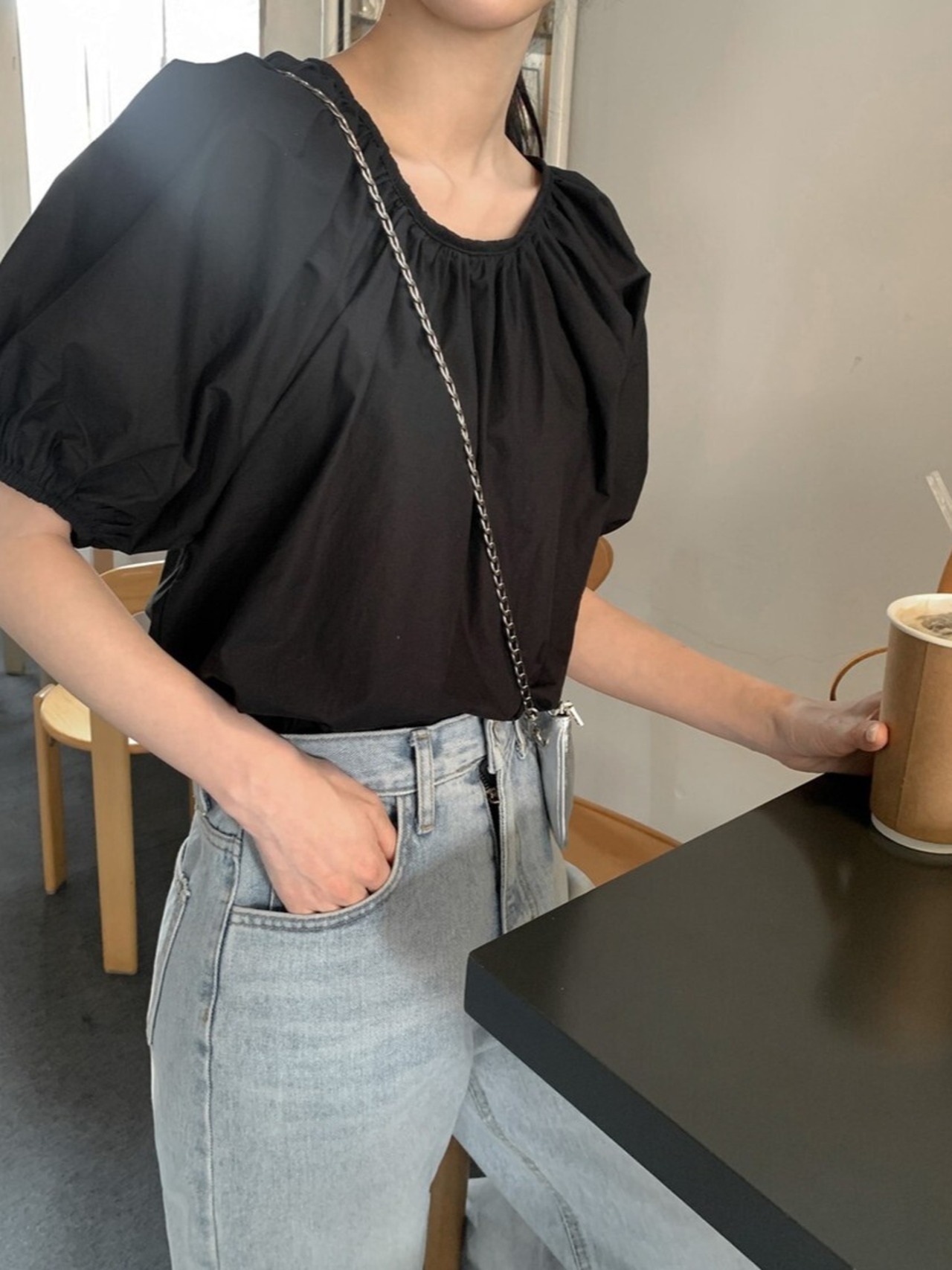 バックダブルリボントップス D1375