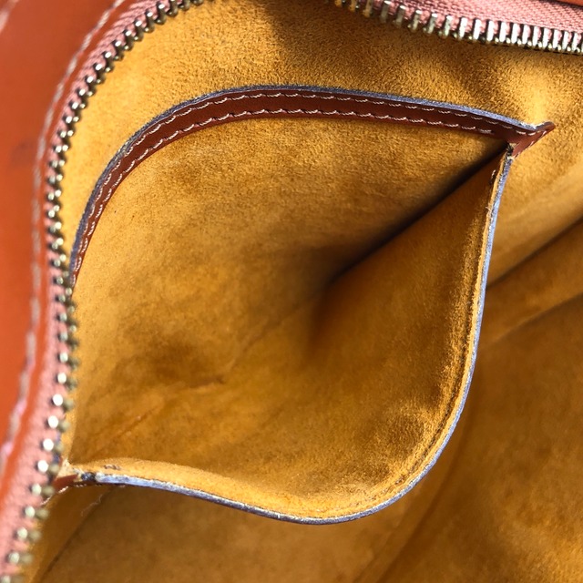 LOUIS VUITTON ルイヴィトン エピ ハンドバッグ ブラウン レザー サンジャック M52273 vintage ヴィンテージ オールド pbbmcr