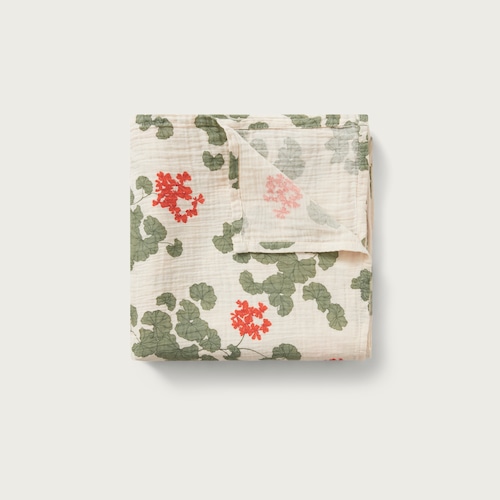 Garbo&Friends - Muslin Swaddle Blanket / Pelargonium