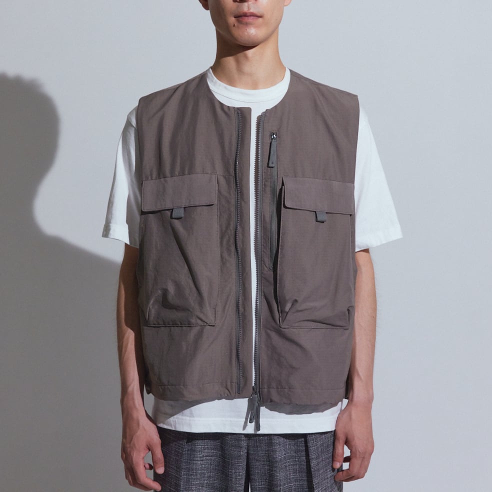 NY RIP UTILITY VEST / ナイロンリップストップユーティリティベスト