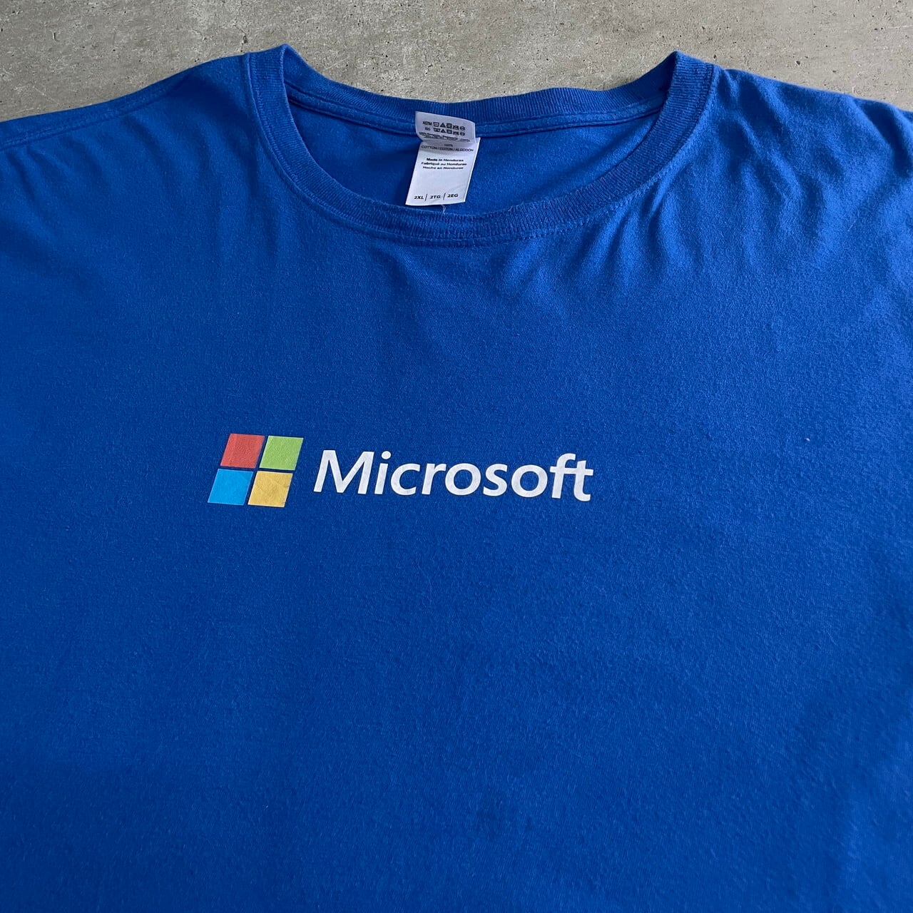 ビッグサイズ Microsoft IT企業ロゴ アドバタイジングTシャツ メンズ ...