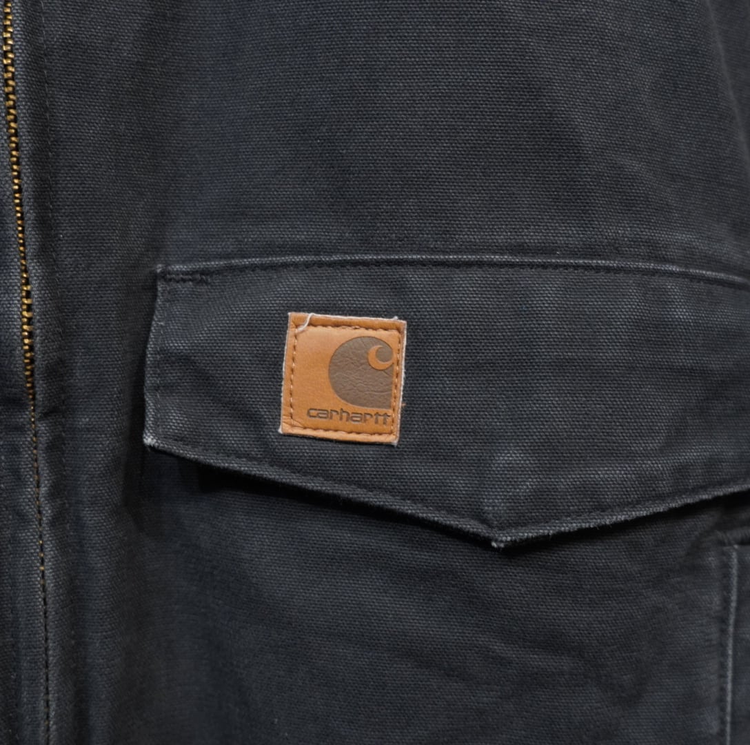 carhartt ボンバージャケット ブラック L/カーハート j165 黒 A-2