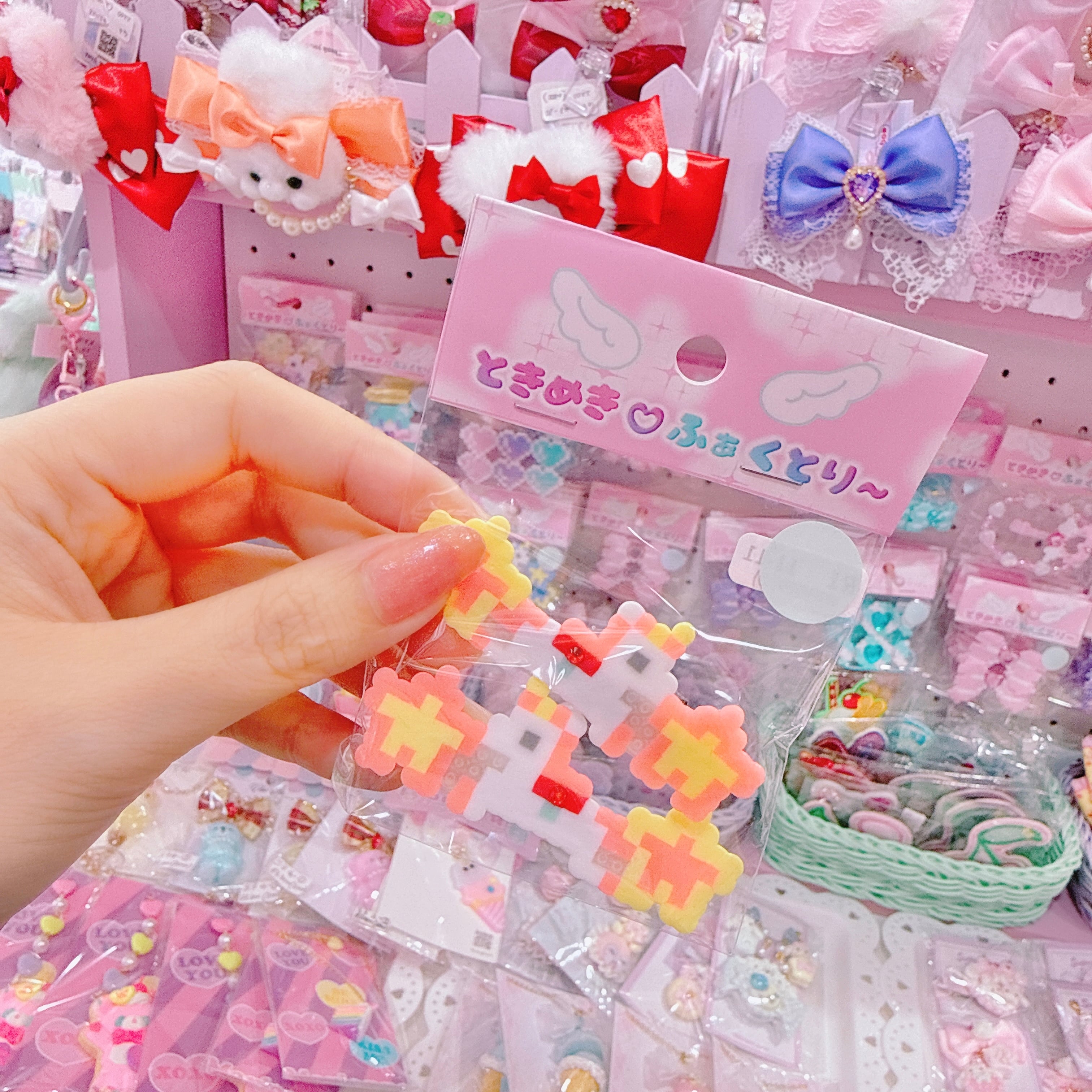 【R1】11-11スターユニコーンツインヘアクリップ