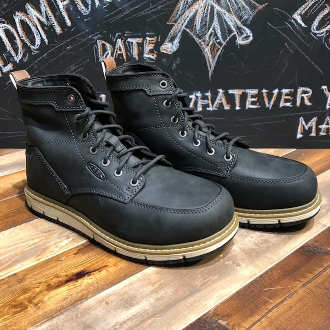 KEEN ワークブーツ SAN JOSE 6”AT BLACK | PAY ID