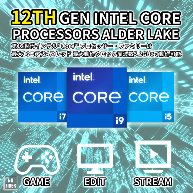 【ゲーミングPC】 Core i7 12700F / RTX3080 / メモリ16GB / SSD 1TB