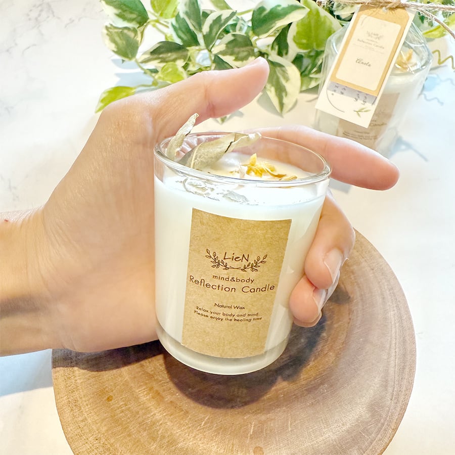 Anela(アネラ)】NEW ミニボトル ソイ キャンドル 香木パロサント