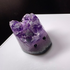 アメジストクラスター・ハリネズミ