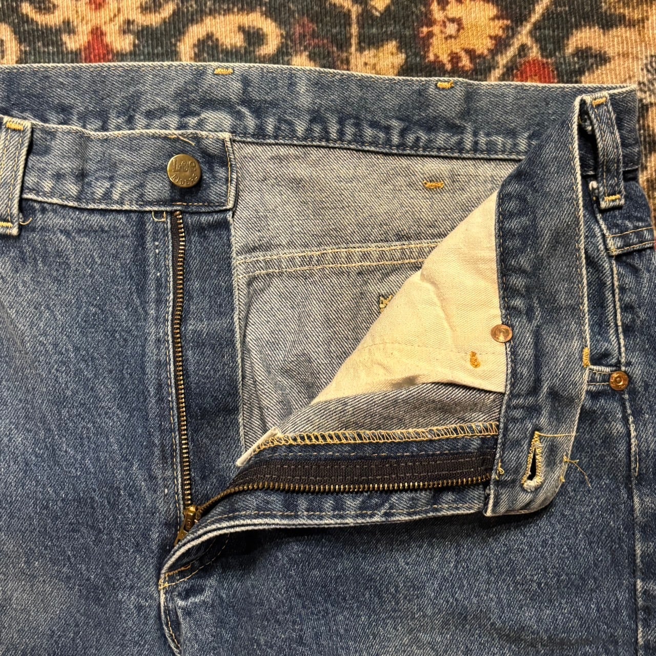 70s USA製 Lee Riders 200 デニムパンツ ヴィンテージ リー W36 L30