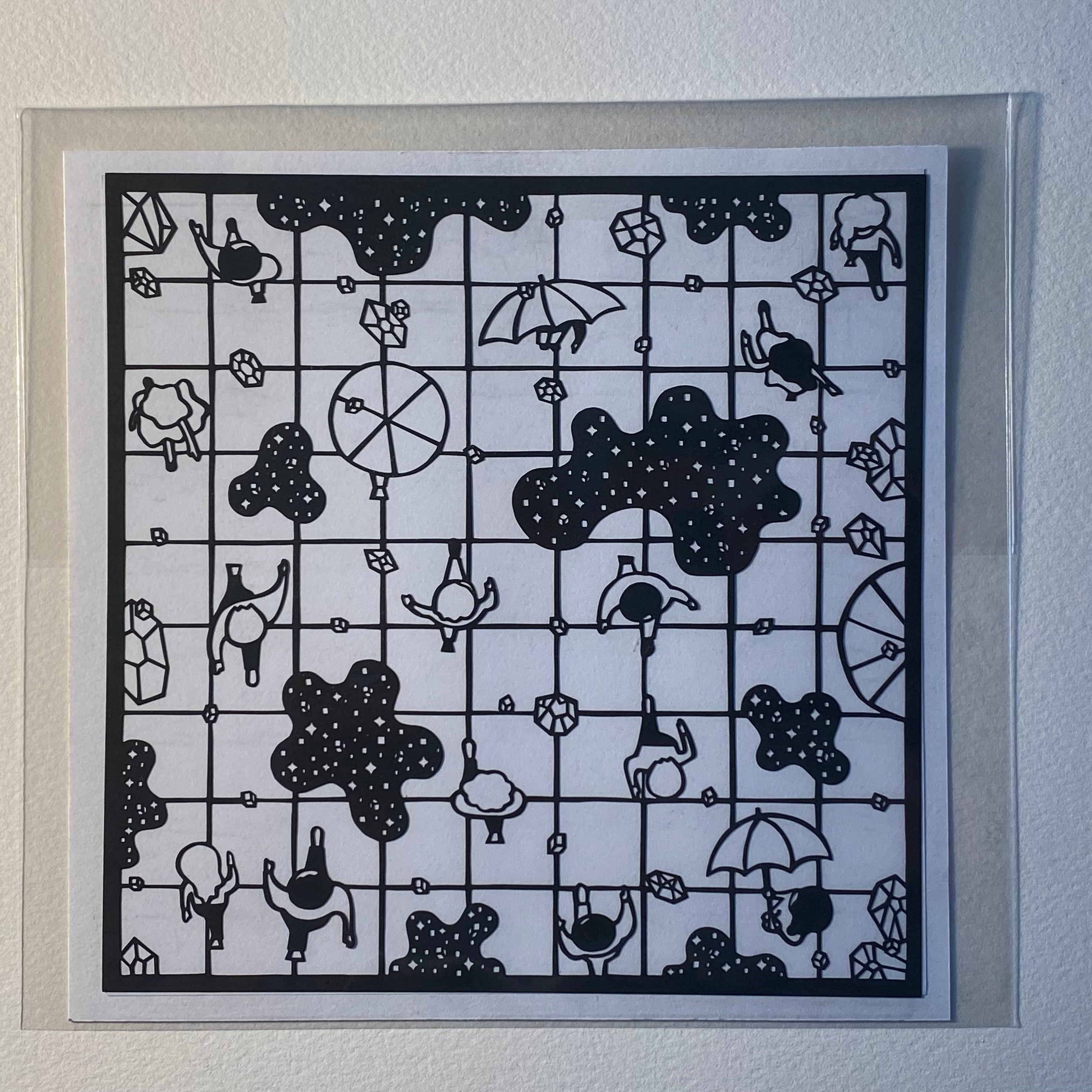 レーザーカット切り絵 | makinthecut