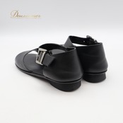 agnes b. アニエスベー サンダル 36サイズ ブラック系 靴 くつ シューズ レディース 無地 シンプル カジュアル ぺたんこ フラット フラットシューズ かわいい オールブラック