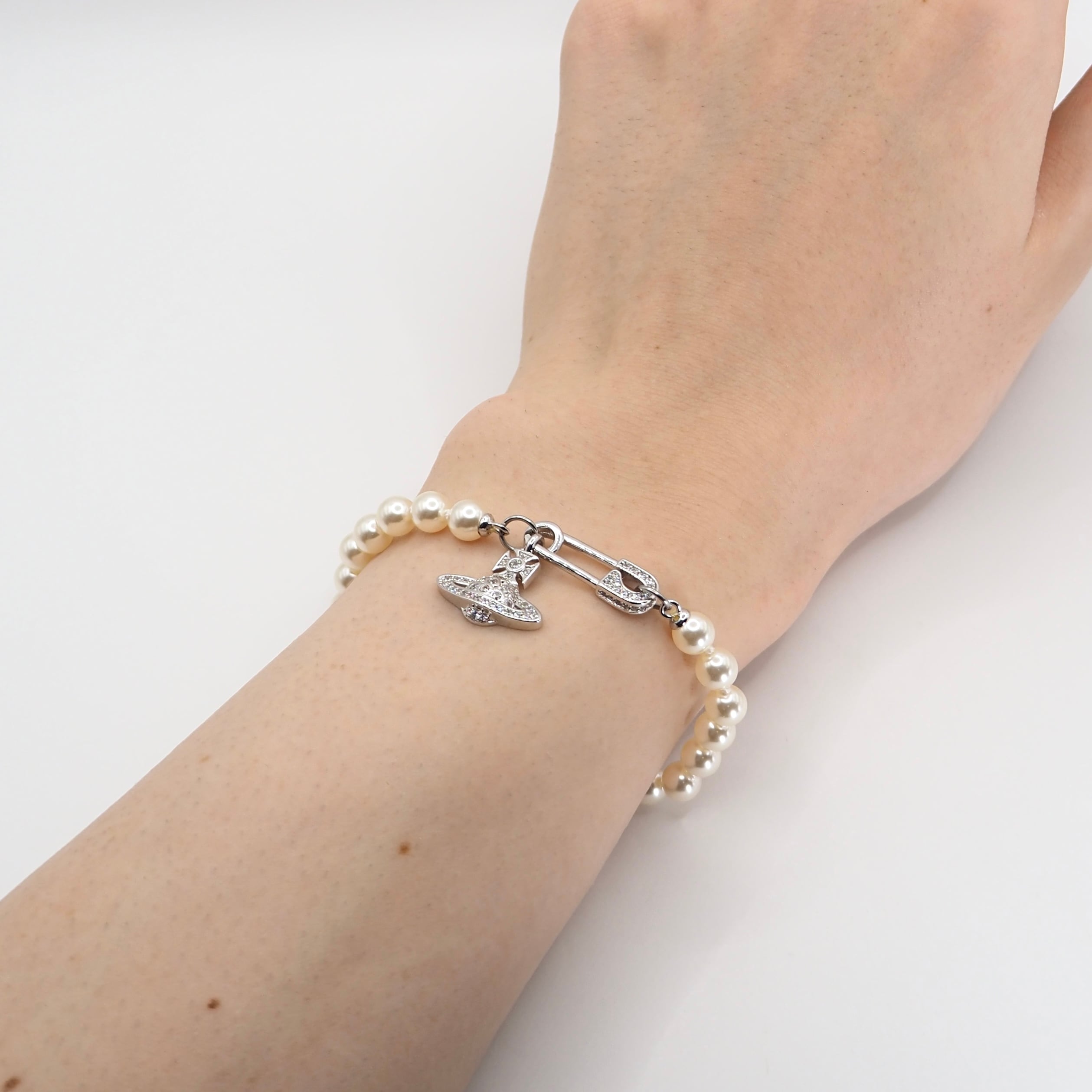 Vivienne Westwood ルクセール パール ブレスレット シルバー