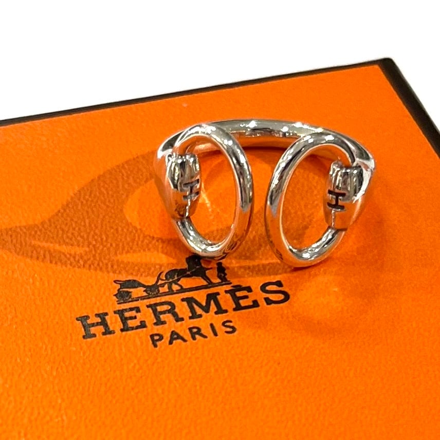 HERMÈS】【12-13号】2881 Nausicaaナウシカ リング SV925 シルバー