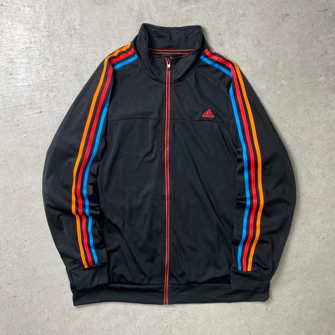 00年代 adidas アディダス トラックジャケット ジャージ サイドライン 