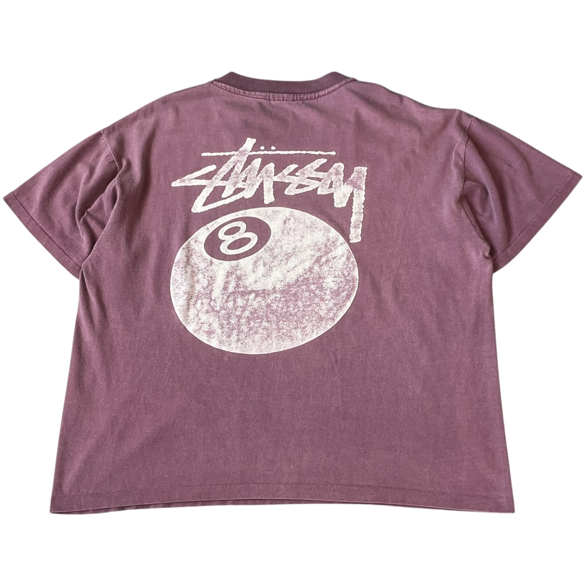 80s Bootleg STUSSY "8 ball" T-shirt